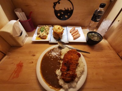 ข้าวแกงกะหรี่ไก่ทอดคัตสึ M