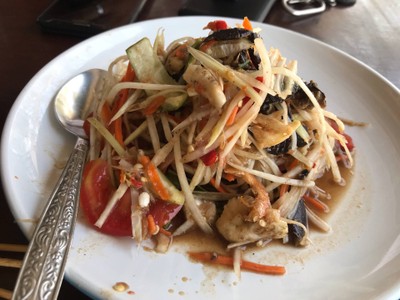 ส้มตำปลาร้า