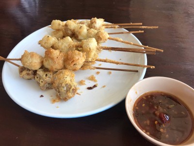 ลูกชิ้นทอด