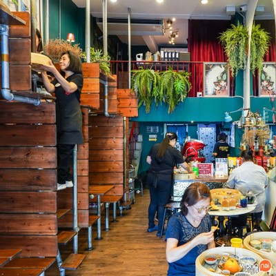 บรรยากาศ Lhong Tou Cafe เยาวราช
