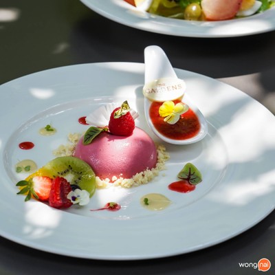 เมนูของร้าน The Gardens of Dinsor Palace