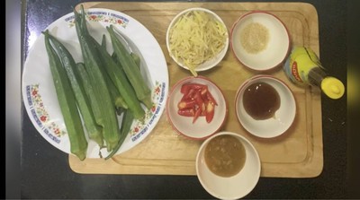 วิธีทำ กระเจี๊ยบเขียวผัดเต้าเจี้ยว🍃