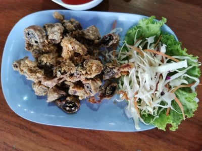 ป้าพิมพ์ปลาเผา