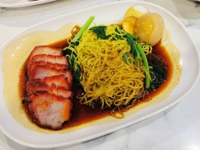 เมนูของร้าน Hawker Chan เทอร์มินัล 21 อโศก