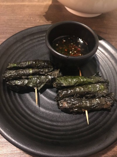 หมูย่างใบชะพลู