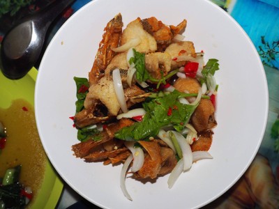 ยำปลาสลิด