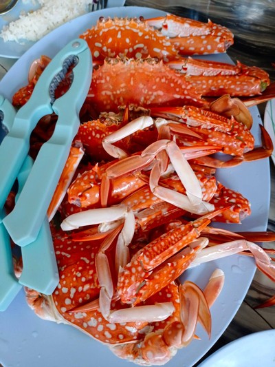 ปูม้านึ่ง 4ตัว/กก