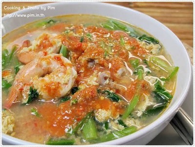 สุกี้น้ำ กุ้ง
