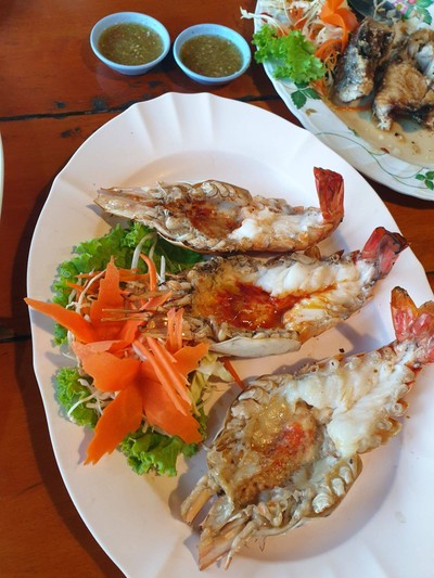 กุ้งเผา
