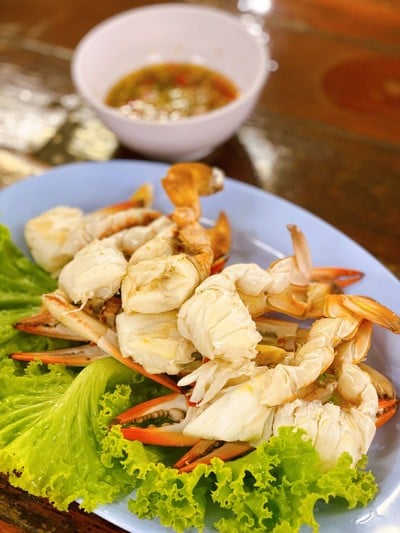 เมนูของร้าน ลุงไสว ซีฟู๊ด