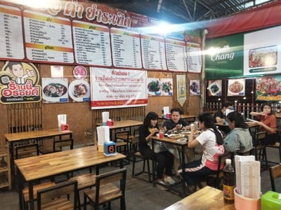 บรรยากาศ เต๋อตำยำระเบิด ตลาดทรัพย์ทองคำ