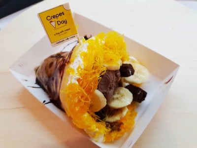 เมนูของร้าน Crepes a day The Mall Korat
