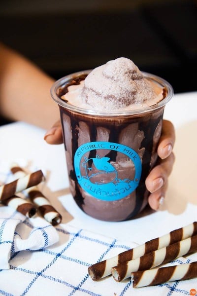 เมนูของร้าน นมล้วนล้วน Republic Of Milk