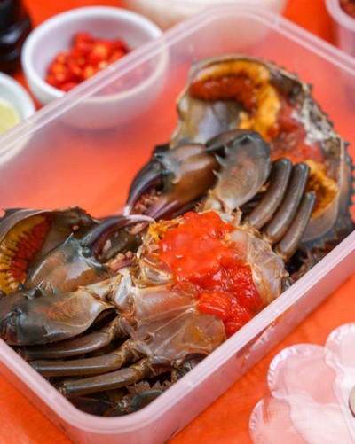 โอ้ปป้าปูดอง ปูไข่ดองซีอิ๊วเกาหลี 간장게장 ลาดพร้าว