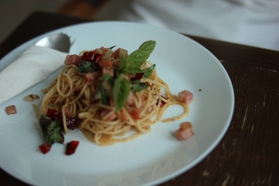 สปาเก็ตตี้ รสชาติกลมกล่อม ผ่างงง เอร้ย ผ่านนนนน