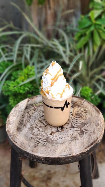 Coffee Caramel Whip cream