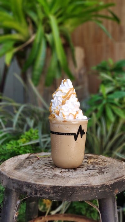 Coffee Caramel Whip cream