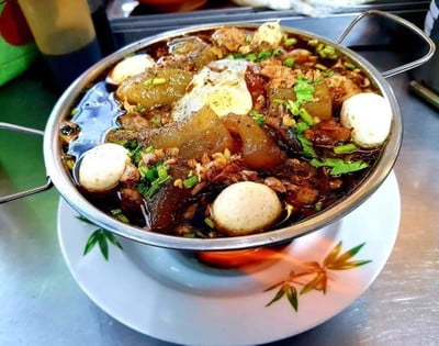 เมนูของร้าน BT ก๋วยเตี๋ยวเลือดเดือด บางมด