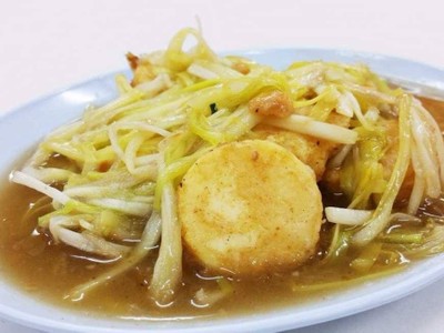 กุยช่ายขาวเต้าหู้หมูกรอบ