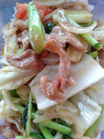 ข้าวผัดผักรวม