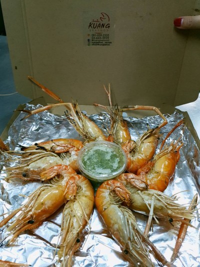 เมนูของร้าน กวงทะเลเผา (Kuang seafood) รัชดา