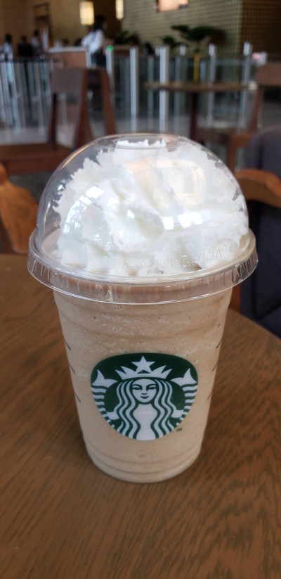 White mocha frappuccino