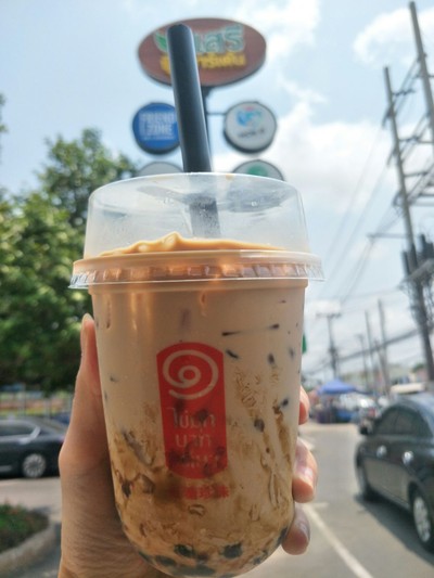 แก้วละ 19.- บาท เพิ่มไข่มุก 5.- บาท