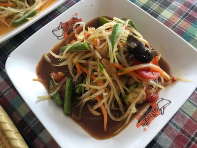 เมนูของร้าน ตำตำ ต้นตำรับ แบริ่ง 23