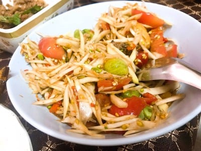 ส้มตำปูปลาร้า