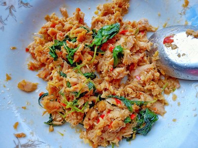 วิธีทำ กะเพราทูน่าแซนวิช 🌶️ วิธีทำ กะเพราทูน่าแซนวิช 🌶️