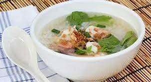 ข้าวต้มกุ้งทรงเครื่องBean Sprout