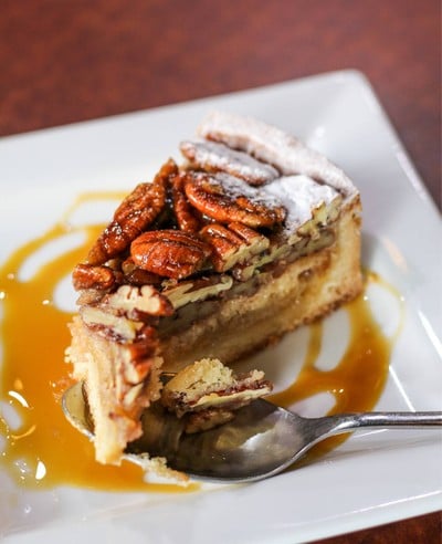Maple pecan pie