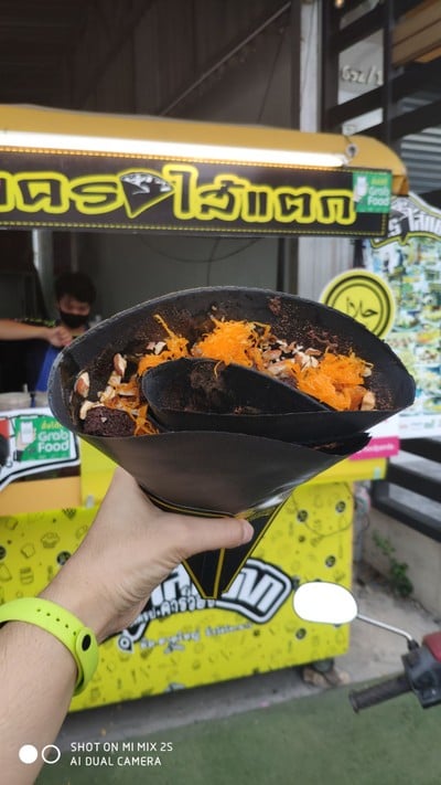 เมนูของร้าน เครปไส้แตก ฮาลาล หาดใหญ่