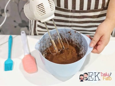 วิธีทำ Brownie จากหม้ออบลมร้อน