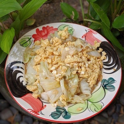 ผักกาดขาวไข่ข้น