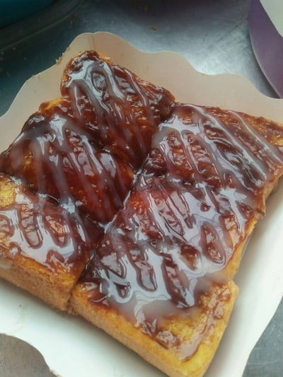 ปังปิ้งเนย_แยมช๊อค_นม