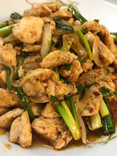วิธีทำ สันในไก่ผัดน้ำพริกเผา วิธีทำ สันในไก่ผัดน้ำพริกเผา