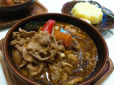 ซุปแกงกะหรี่หมูชาบู