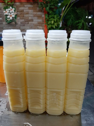 น้ำข้าวโพดแท้100% (ไม่ผสมน้ำตาลและนม)