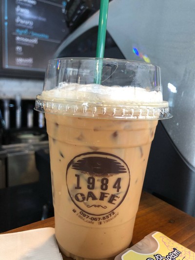 ลาเต้เย็น