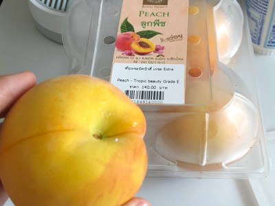 วิธีทำ พีชโยเกิร์ตสมูทตี้ 🍑 วิธีทำ พีชโยเกิร์ตสมูทตี้ 🍑