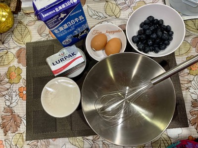 วิธีทำ Blueberry Muffins 