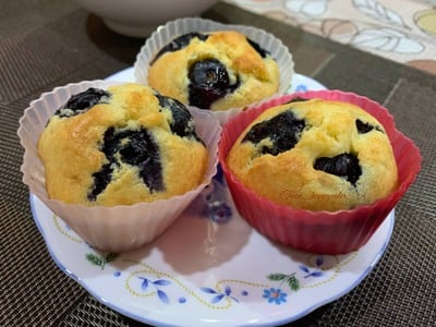 วิธีทำ Blueberry Muffins วิธีทำ Blueberry Muffins