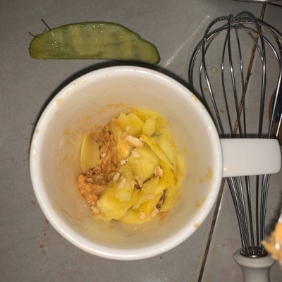 Mango Protein Mug Pie 🥭 Mango Protein Mug Pie 🥭