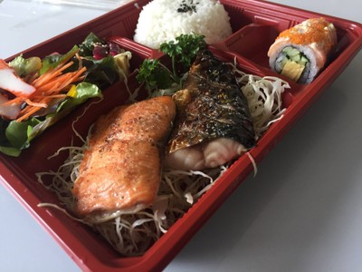 Salmon & Saba Shio Yaki Set