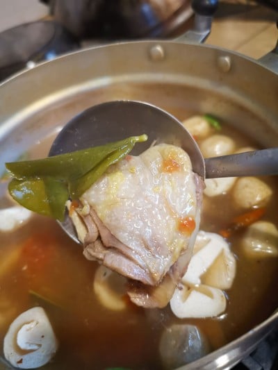 วิธีทำ ไก่บ้านต้มมะขาม