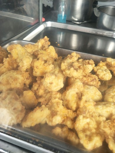 ข้าวโพดทอด