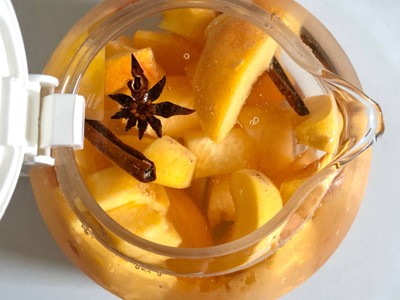วิธีทำ Peach Infused Water 🍑