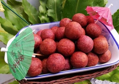 ไข่นกกระทา มันม่วง