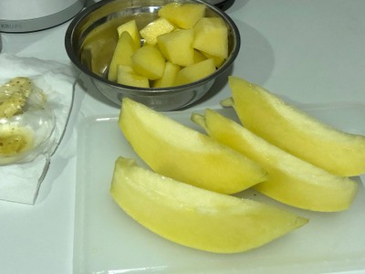 วิธีทำ เปปิโนนมเปรี้ยวสมูทตี้ 🍈